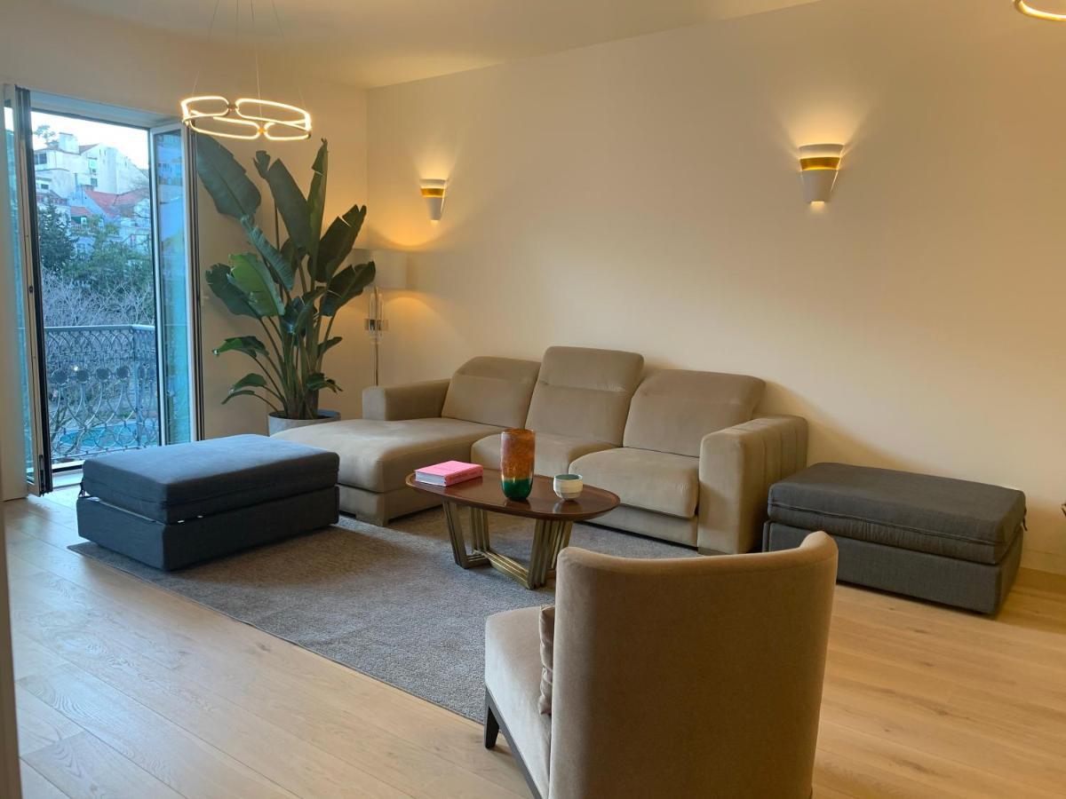 New!! Luxury Avenida Da Liberdade Flat- With Rooftop And Pool Apartment ลิสบอน ภายนอก รูปภาพ