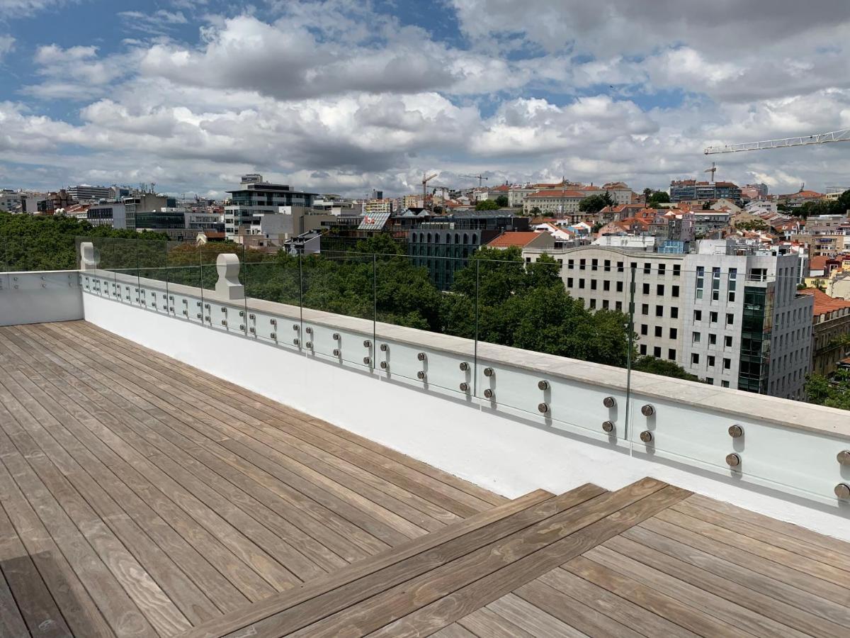 New!! Luxury Avenida Da Liberdade Flat- With Rooftop And Pool Apartment ลิสบอน ภายนอก รูปภาพ