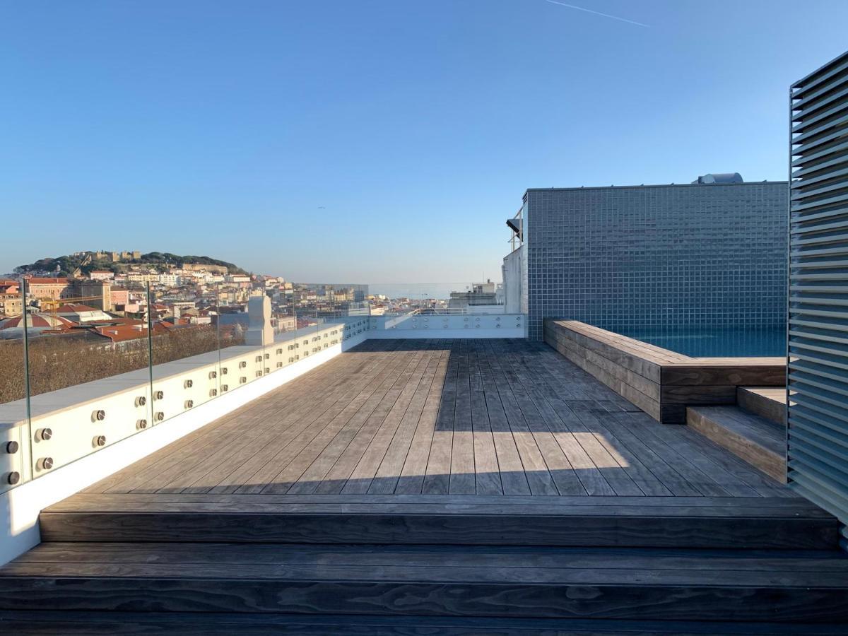 New!! Luxury Avenida Da Liberdade Flat- With Rooftop And Pool Apartment ลิสบอน ภายนอก รูปภาพ