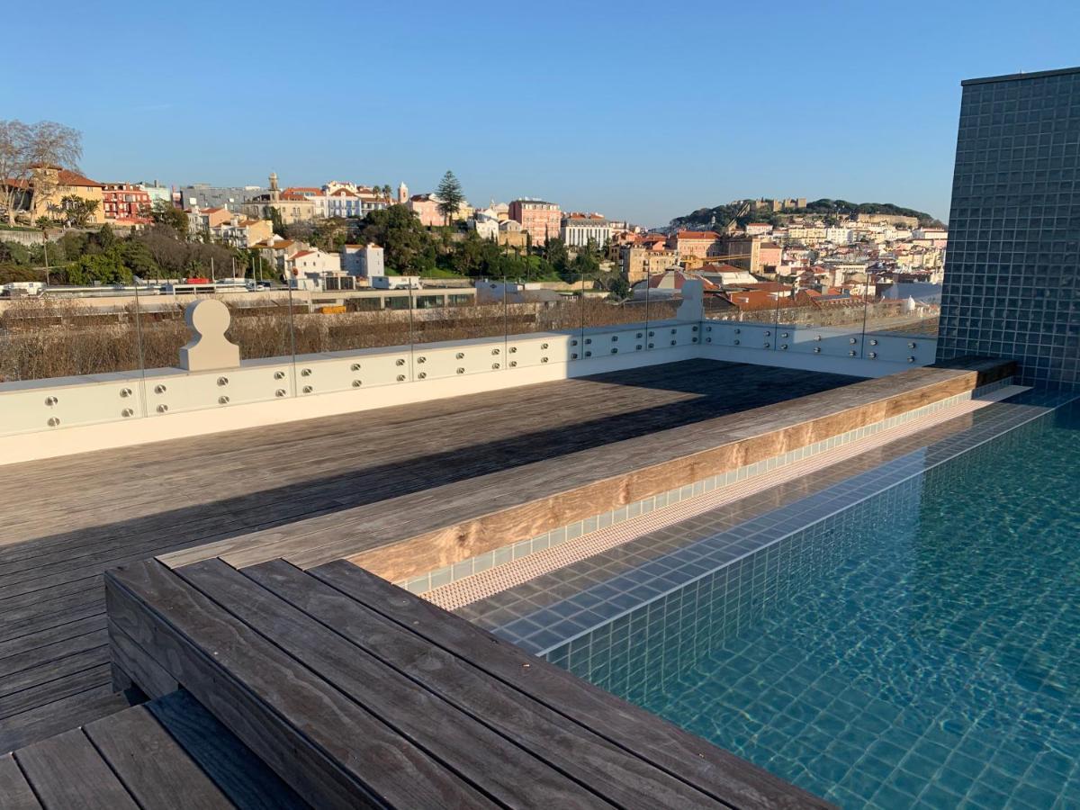 New!! Luxury Avenida Da Liberdade Flat- With Rooftop And Pool Apartment ลิสบอน ภายนอก รูปภาพ
